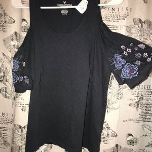 American Eagle off the shoulder top